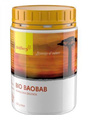 WOLFBERRY Baobab prášek BIO 200 g, WOLFBERRY, Baobab, prášek, BIO, 200, g