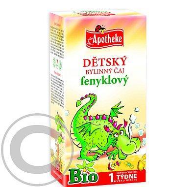 Apotheke Dětský čaj Bio fenykl 20x1.5g