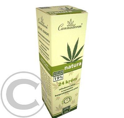 Cannaderm Natura 24 krém na normální pleť 75g