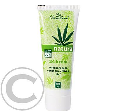 Cannaderm Natura 24 krém na suchou pleť 75g