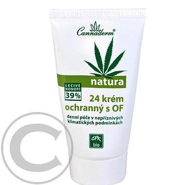 Cannaderm Natura 24 krém ochranný s OF 50g