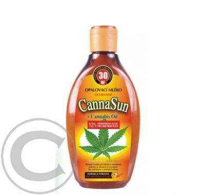 CANNASUN opalovací mléko s konopným olejem OF30 200 ml