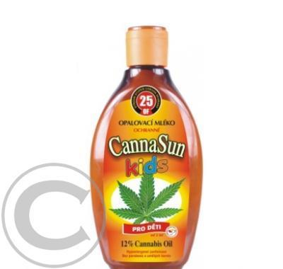 CANNASUN opalovací mléko s konopným olejem pro děti OF 25 200 ml