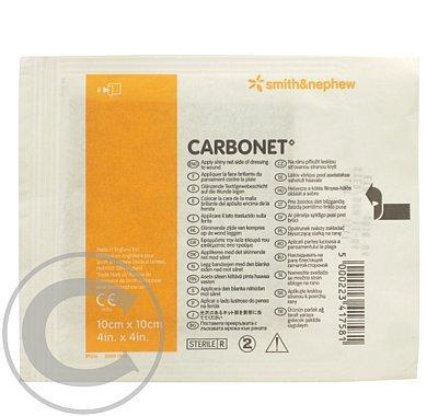 Carbonet krytí s aktivním uhlím 10mcx10cm 10ks