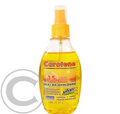 CAROTENE olej na opalování OF15 spray 150ml