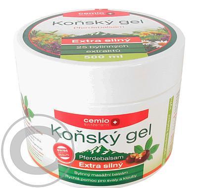 CEMIO Koňský gel extra silný 250   250 ml ZDARMA