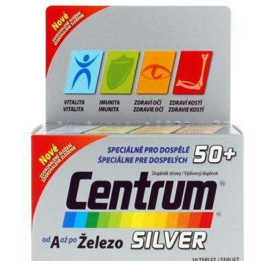 Centrum SILVER 60   30 tablet  : VÝPRODEJ exp. 2016-02-29