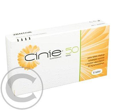 CINIE 50  1X50MG Tablety, CINIE, 50, 1X50MG, Tablety