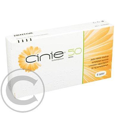 CINIE 50  6X50MG Tablety, CINIE, 50, 6X50MG, Tablety