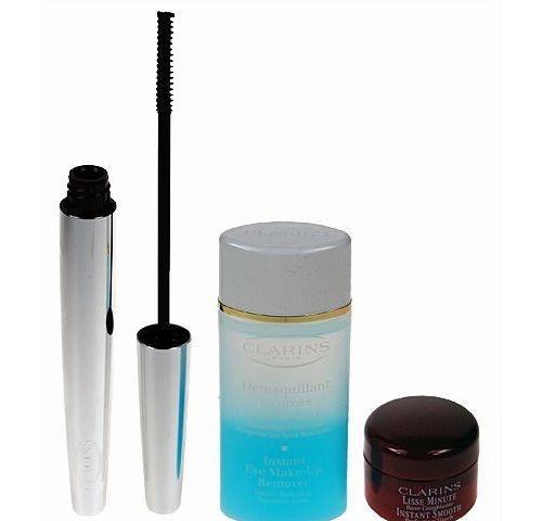 Clarins Mascara Wonder Gift  40ml 6ml Mascara Wonder Longeur Black   30ml Instant