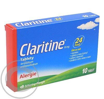 CLARITINE  10X10MG Tablety, CLARITINE, 10X10MG, Tablety