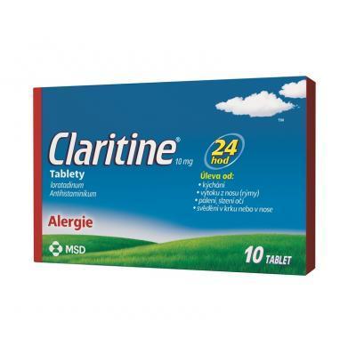 CLARITINE 10X10MG Tablety, CLARITINE, 10X10MG, Tablety