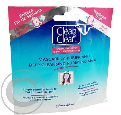 Clean-Clear hloubkově čistící maska 2x6ml