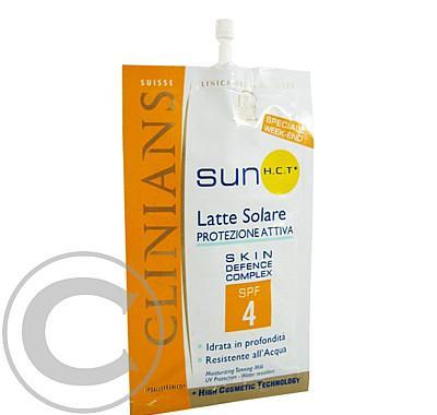 CLINIANS SOLARE mléko OF 4 jednorázové 30 ml