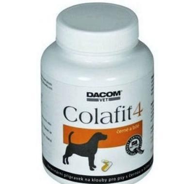 COLAFIT 4 na klouby pro psy černé/bílé 50 tablet