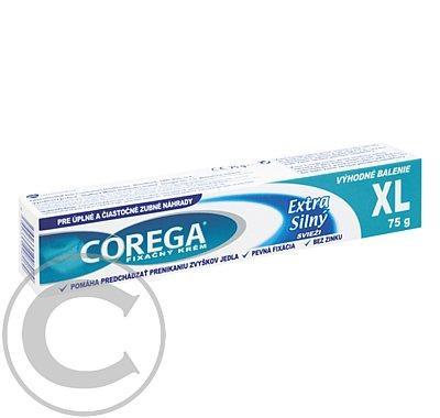 Corega fixační krém extra silný svěží XL 75ml 20ks