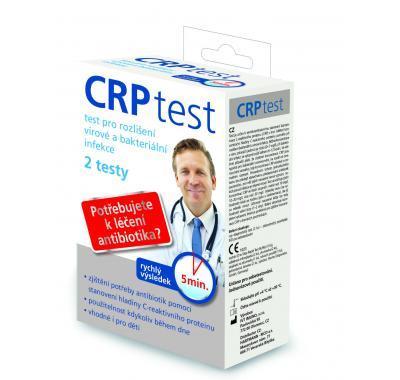 CRP test pro rozlišení virové a bakteriální infekce 2 testy, CRP, test, rozlišení, virové, bakteriální, infekce, 2, testy