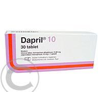 DAPRIL 10  30X10MG Tablety, DAPRIL, 10, 30X10MG, Tablety