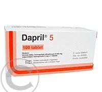 DAPRIL 5  100X5MG Tablety, DAPRIL, 5, 100X5MG, Tablety