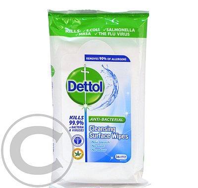 Dettol ubrousky na povrchy 36ks