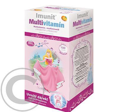 Disney Multivitamin Princess 100tbl.   svítící prsten