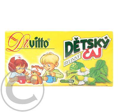 Dr. VITTO dětský bylinný čaj porcovaný 20x2g n.s., Dr., VITTO, dětský, bylinný, čaj, porcovaný, 20x2g, n.s.