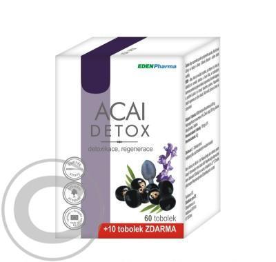 Edenpharma Acai detox cps.60   10 zdarma