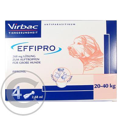 Effipro Spot-on Dog L sol 4x2,68ml (fialový 20-40kg)