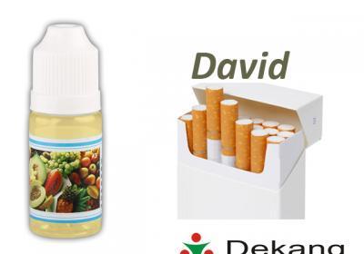 Elektronická cigareta liquid, 30ml, 24mg, David, DEKANG