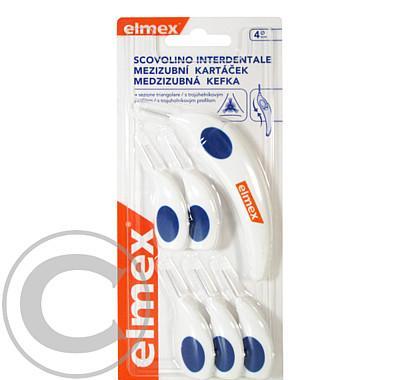 Elmex mezizubní kartáčky 4mm (6ks)