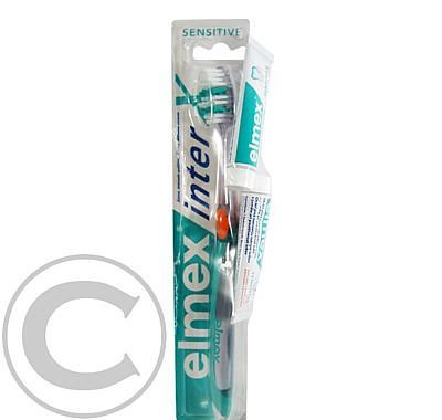 Elmex Sensitive zubní kartáček   vzorky zubní pasty 9.4ml, Elmex, Sensitive, zubní, kartáček, , vzorky, zubní, pasty, 9.4ml