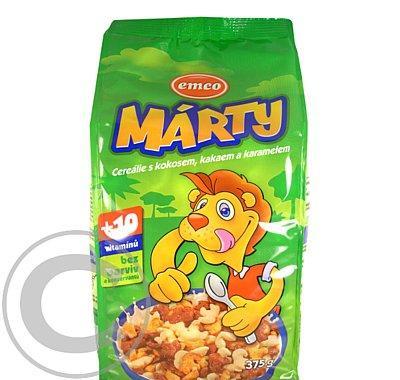 EMCO Marty Cereálie s kokosem kakaem a karamelem 375g