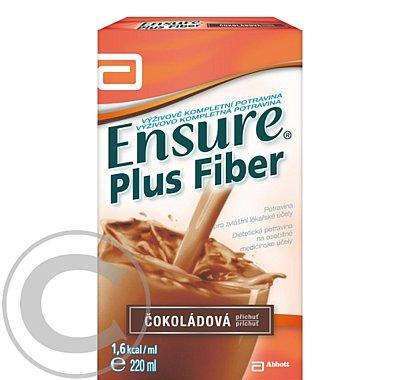 ENSURE PLUS FIBER PŘÍCHUŤ ČOKOLÁDA 1X220ML Roztok : VÝPRODEJ exp. 2015-10-31