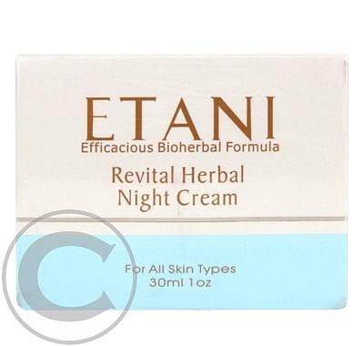 ETANI Noční revitalizační krém 30 ml