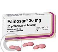 FAMOSAN 20 MG  100X20MG Potahované tablety, FAMOSAN, 20, MG, 100X20MG, Potahované, tablety