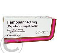 FAMOSAN 40 MG  20X40MG Potahované tablety, FAMOSAN, 40, MG, 20X40MG, Potahované, tablety