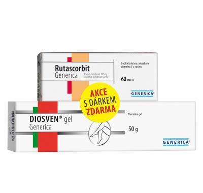 GENERICA Diosven gel 50 g   Rutascorbit 60 tablet ZDARMA