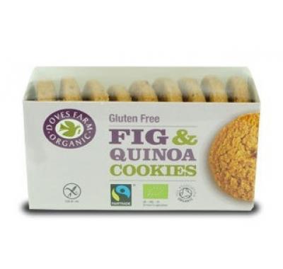 Doves Farm Fík a quinoa cookies bio a bez lepku 150 g