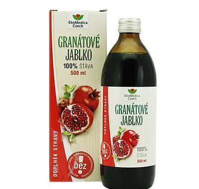 EkoMedica Granátové jablko 100% šťáva 500 ml