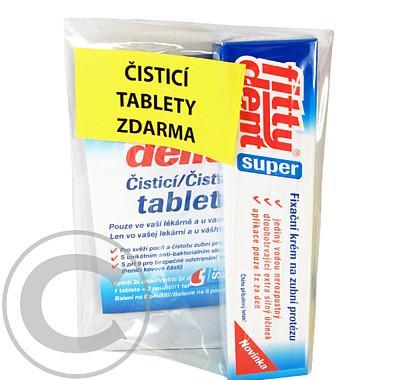 Fittydent Super fixační krém 40g tbl.4 zdarma