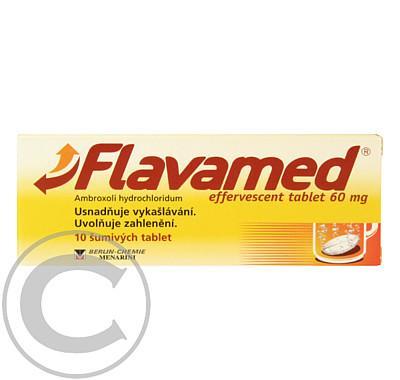 FLAVAMED EFFERVESCENT TABLET 60 MG  10X60MG Šumivé tablety