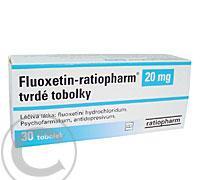 FLUOXETIN-RATIOPHARM 20 MG  30X20MG Tobolky, FLUOXETIN-RATIOPHARM, 20, MG, 30X20MG, Tobolky