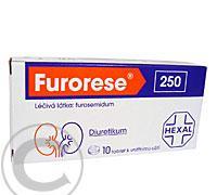 FURORESE 250  10X250MG Tablety, FURORESE, 250, 10X250MG, Tablety