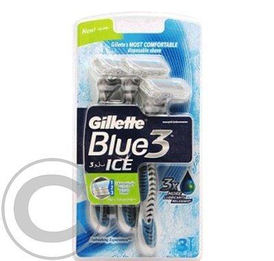 GILLETTE blue3 ice holítka 3ks