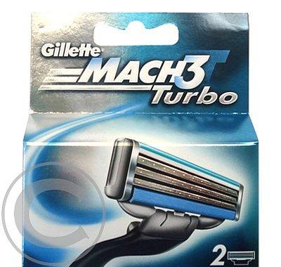 Gillette Mach3 Turbo - 2 hlavice