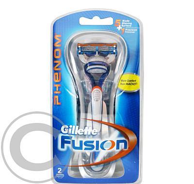 Gillette Phenom FUSION manual holicí strojek s 2 náhradními břity