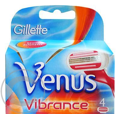 Gillette Venus Vibrance náhradní břity 4ks, Gillette, Venus, Vibrance, náhradní, břity, 4ks