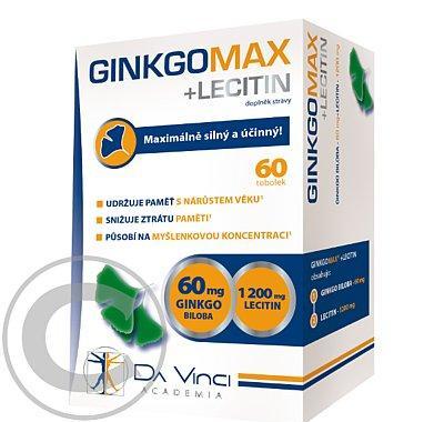 GinkgoMAX   Lecitin Da Vinci Academia tob.60