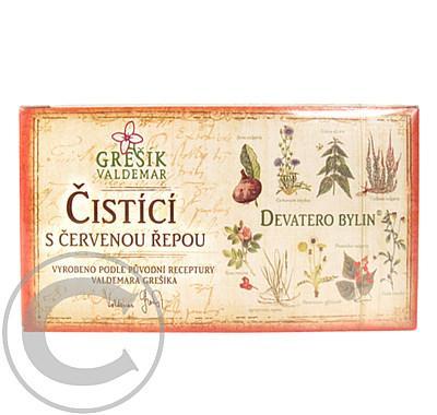 Grešík Devatero bylin čistící čaj s řepou sáčkový 20 x 1.5g