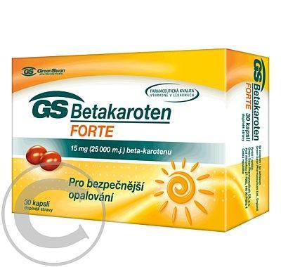 GS Betakaroten Forte cps. 30, GS, Betakaroten, Forte, cps., 30